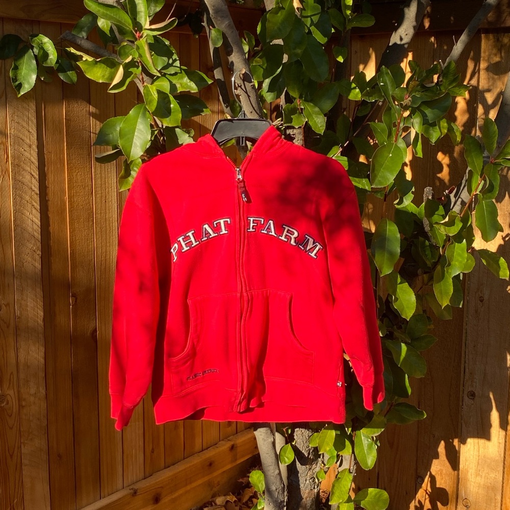 Phat Farm Y2K zip up hoodie
